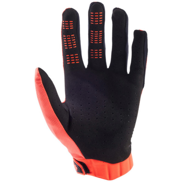 Кросові рукавички Fox Flexair помаранчево-чорні
