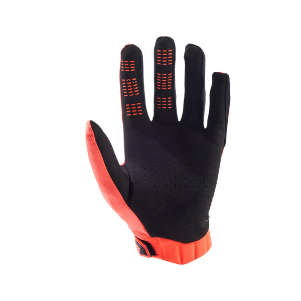 Кросові рукавички Fox Flexair помаранчево-чорні