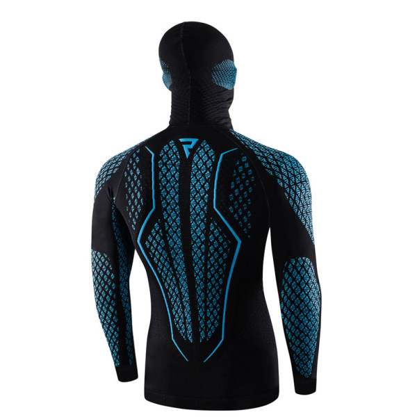 Термоблуза Rebelhorn Therm II 2 в 1 чорна-синя