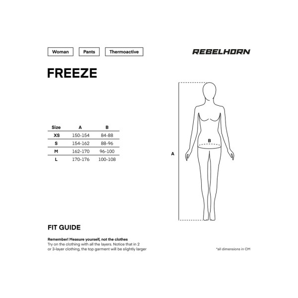 Термобрюки жіночі Rebelhorn Freeze II чорні