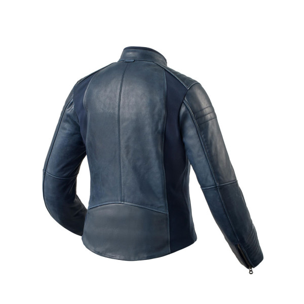 Жіноча мотокуртка шкіряна REV'IT! Coral синя