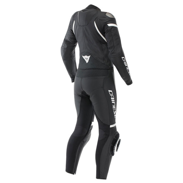 Двочастинний мотоциклетний комбінезон жіночий Dainese Fulminea чорний-білий