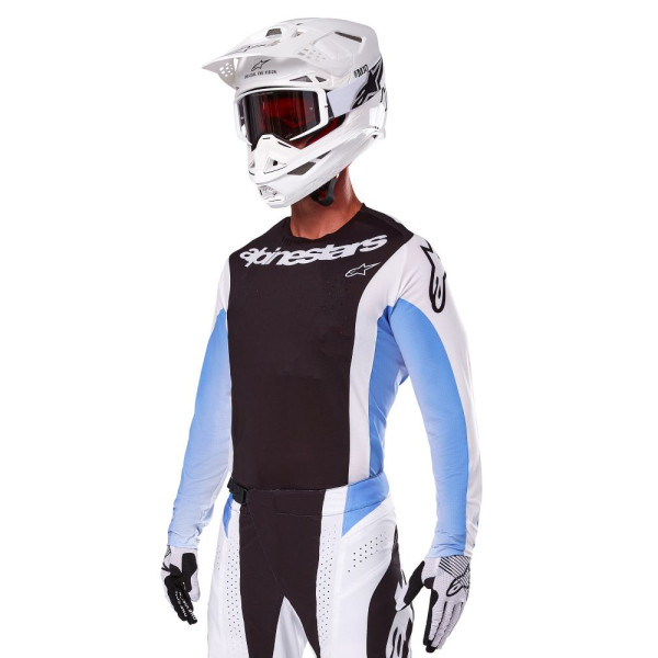 Кросова кофта Alpinestars MX Techstar Melt чорна-синя