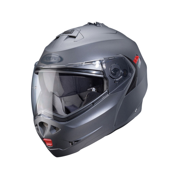 Шолом з підборіддям Caberg Duke X сірий матовий