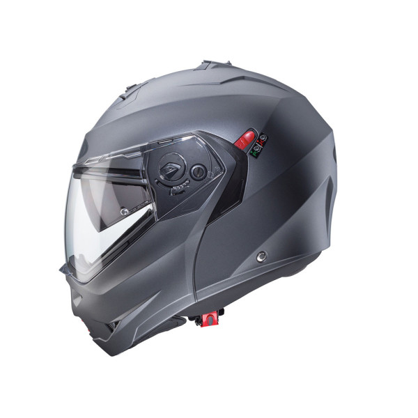 Шолом з підборіддям Caberg Duke X сірий матовий