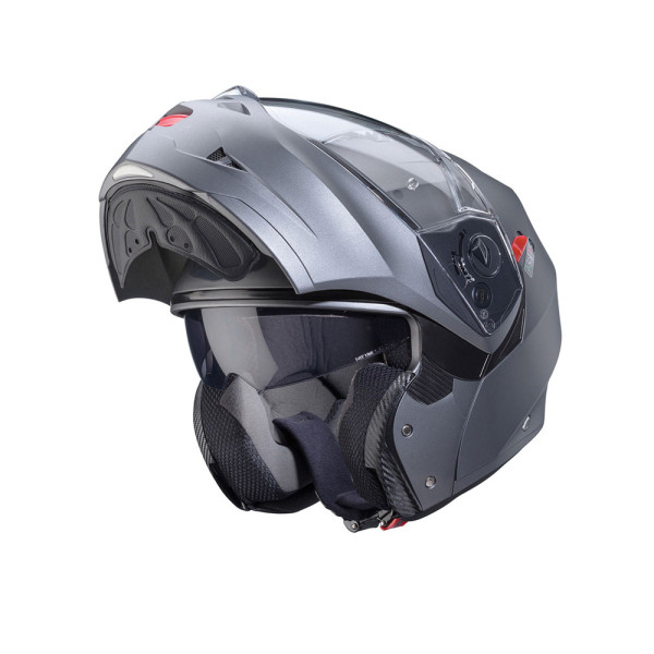 Шолом з підборіддям Caberg Duke X сірий матовий