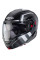 Шолом з підборіддям Caberg Horus X чорний-сірий-білий