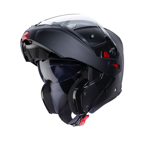 Шолом з підборіддям Caberg Horus X чорний матовий