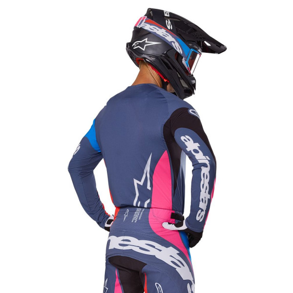 Кросова кофта Alpinestars MX Techstar Dreem сірий-багатокольоровий