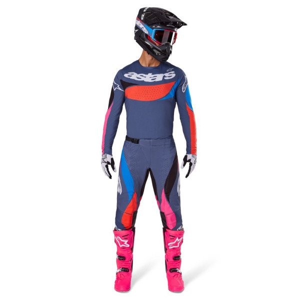Кросова кофта Alpinestars MX Techstar Dreem сірий-багатокольоровий