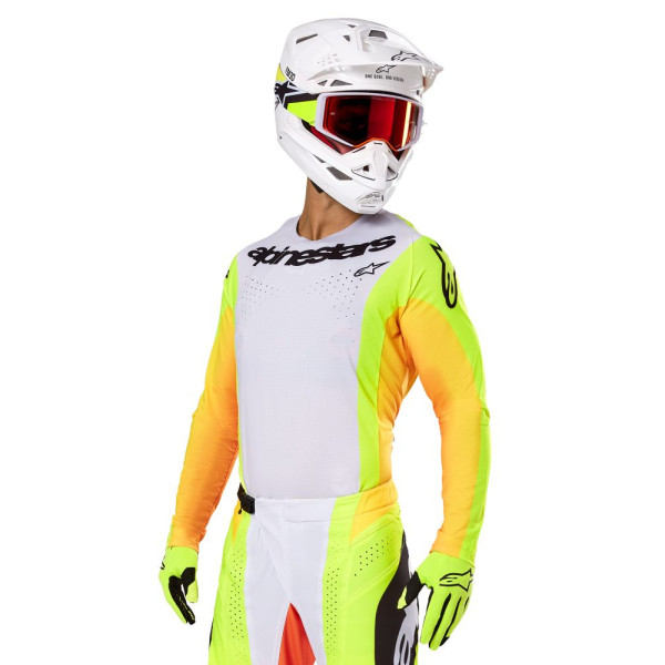 Кросова кофта Alpinestars MX Techstar Melt жовто-чорна