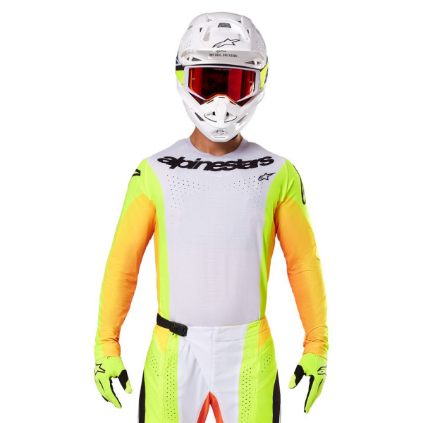 Кросова кофта Alpinestars MX Techstar Melt жовто-чорна
