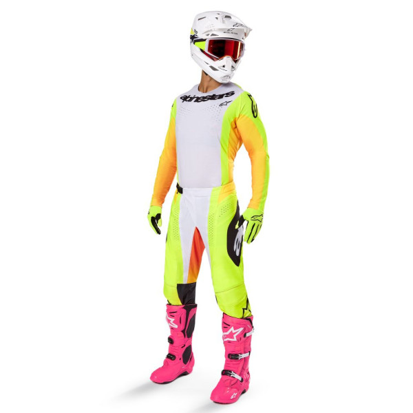 Кросова кофта Alpinestars MX Techstar Melt жовто-чорна
