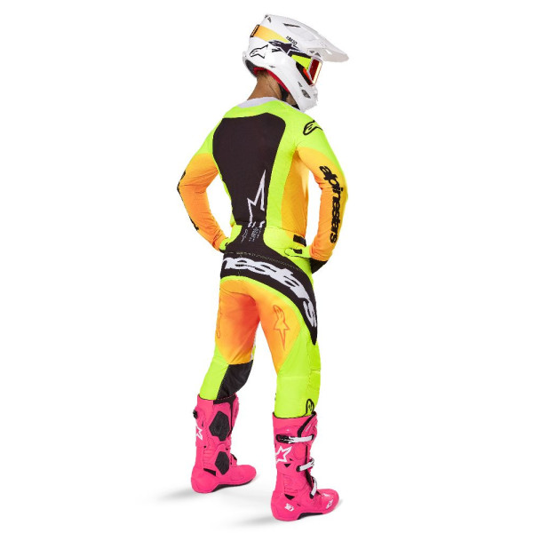 Кросова кофта Alpinestars MX Techstar Melt жовто-чорна