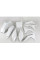 Комплект пластикових UFO для Honda CRF 250R (14-17), CRF 450R (13-16) з кришкою повітряного фільтра білий
