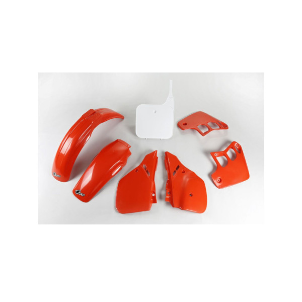 Комплект пластикових UFO для Honda CR 125 (89-90) червоно-білий