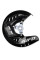 Захист диска гальмівного переднього UFO для Husqvarna TE/TX 125, TX 250/300 (16-22), TC 125/250, FE/FC 250/350/450/501 (15-), TX 250/300, TE 150 (20-) чорний