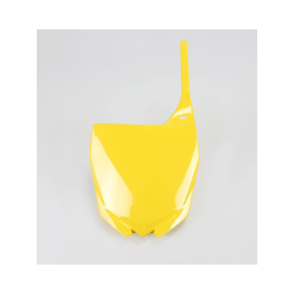 Дошка для стартового номера UFO для Yamaha YZ 125/250 (02-14) жовта