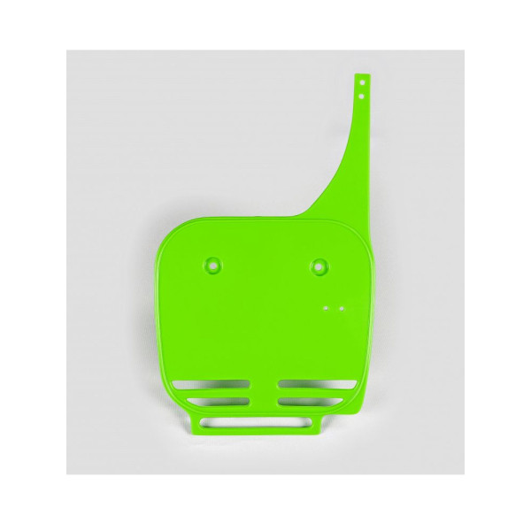 Дошка для стартового номера UFO для Kawasaki KX 60 (84-04) зелена