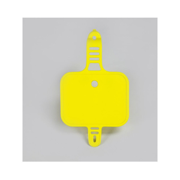 Дошка для номеру старту UFO для Honda CRF 50 (04-) жовта