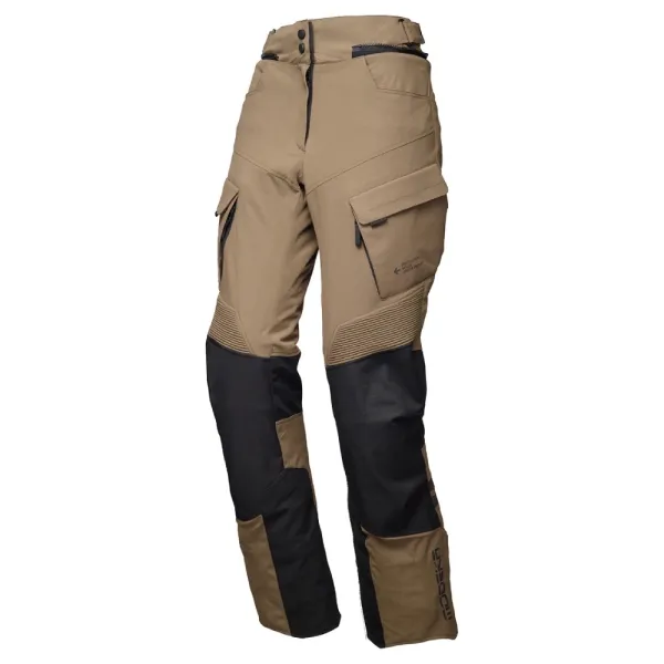 Жіночі текстильні мотоциклетні штани Modeka Lucano коричнево-чорні