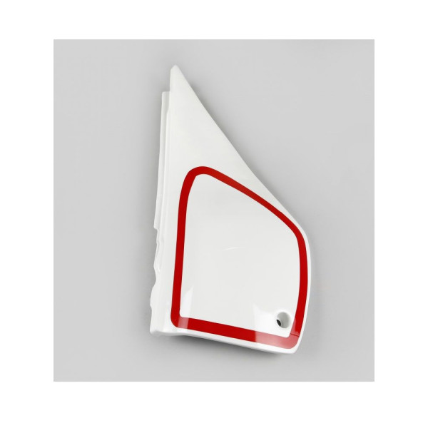 Бічний захист правий UFO для Yamaha TT 600 (84-92) білий