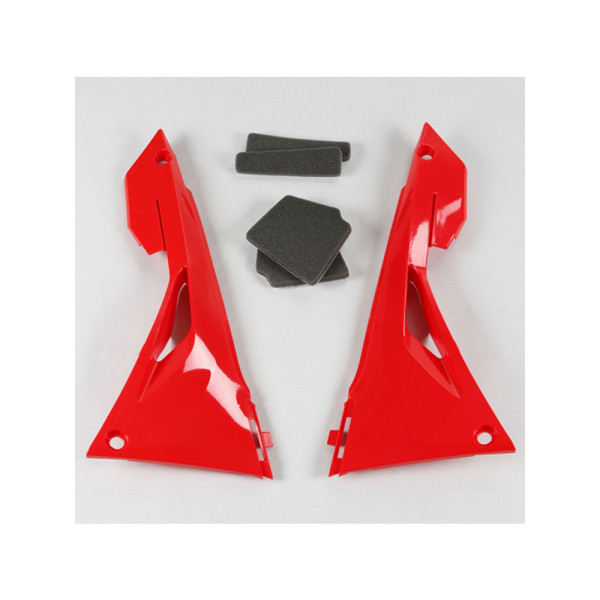 Захисти повітряного фільтра UFO для Honda CRF 250R (18-21), CRF 250RX (19-21), CRF 450R / CRF 450RX (17-20) червоні