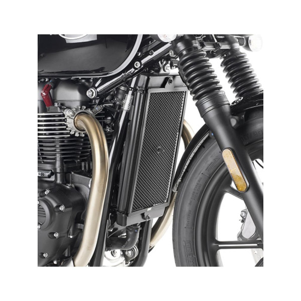 Захист радіатора Givi Triumph Street Twin 900 (16-22)/ Speed Twin 900 (23-) чорний