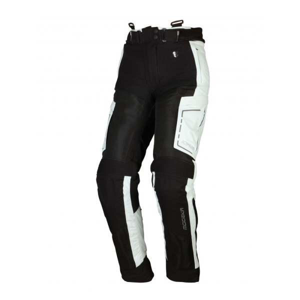 Жіночі мотоциклетні штани Modeka Khao Air чорного-сірого кольору