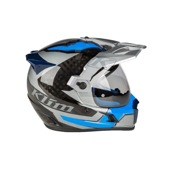 Шолом adventure Klim Krios Pro Ventura сірий-синій