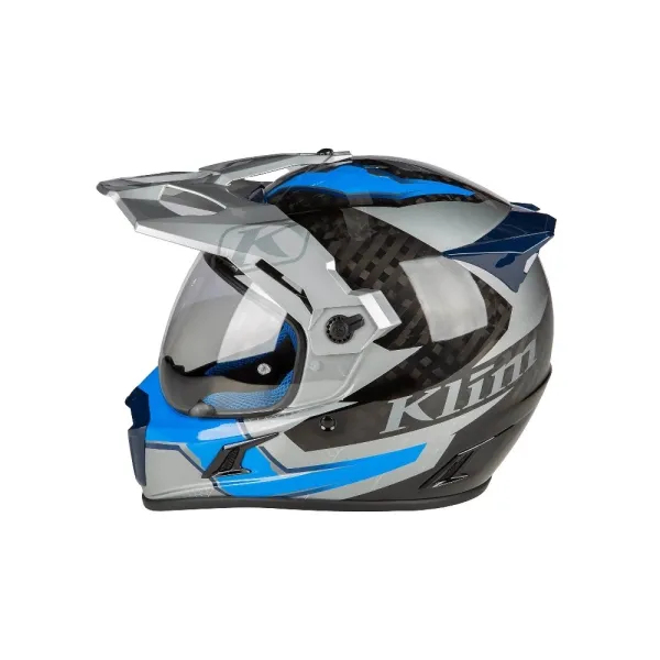 Шолом adventure Klim Krios Pro Ventura сірий-синій