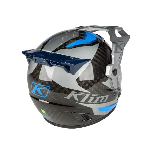 Шолом adventure Klim Krios Pro Ventura сірий-синій