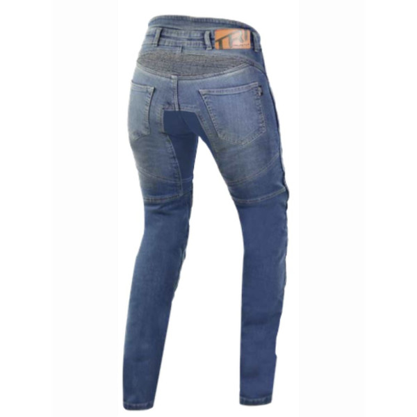 Джинси мотоциклетні жіночі Trilobite Parado Monolayer сині