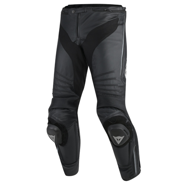 Мотоциклетні шкіряні штани Dainese MISANO чорні