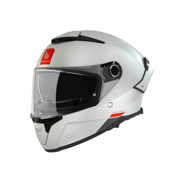 Шолом інтегральний MT Thunder 4 SV Solid білий глянець