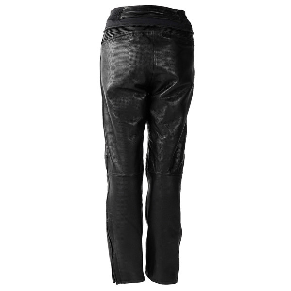 Жіночі мотоштани шкіряні Rukka Aramissy чорні без утеплювальної підкладки