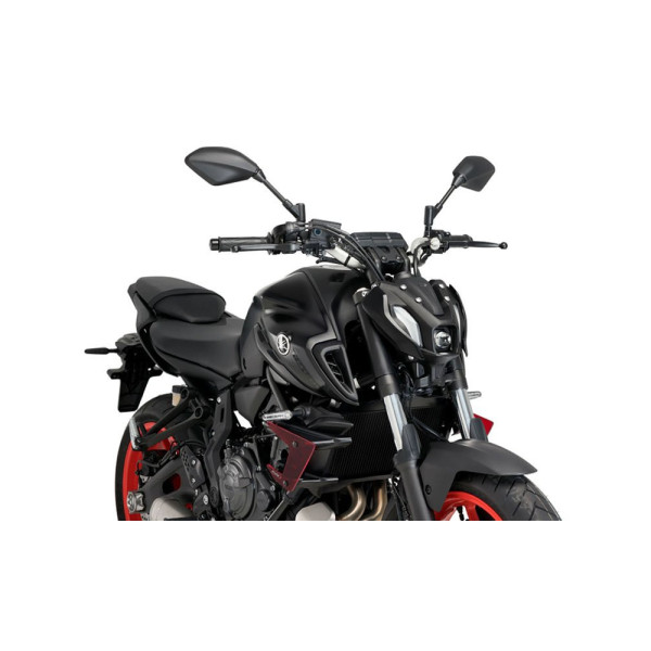 Бічні спойлери притискні Puig для Yamaha MT-07 (21-) червоні