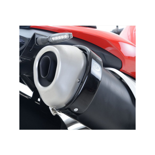 Захист R&G для глушника Akrapović шестиугольний чорний