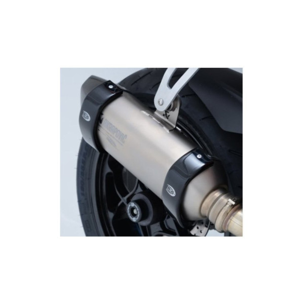 Захист R&G для глушника Akrapović шестиугольний чорний