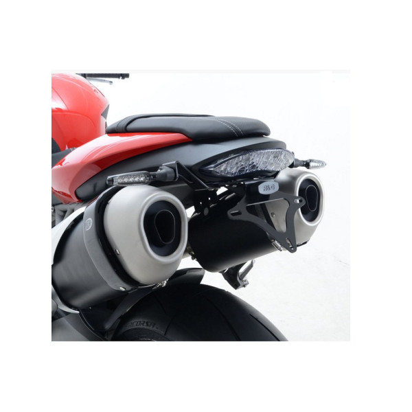 Захист R&G для глушника Akrapović шестиугольний чорний