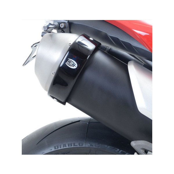 Захист R&G для глушника Akrapović шестиугольний чорний