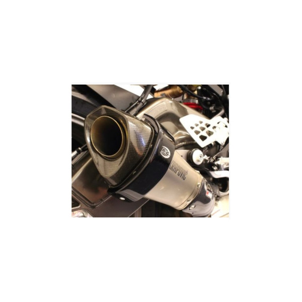 Захист R&G для глушника Akrapović шестиугольний чорний