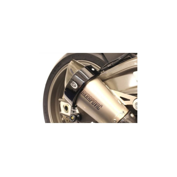 Захист R&G для глушника Akrapović шестиугольний чорний