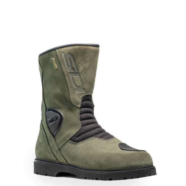 Мотоциклетні туристичні черевики Sidi Gavia Gore Adv зелені