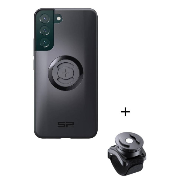 Комплект: чохол для телефону Samsung Galaxy S22+ + кріплення на липучці SPC+ SP Connect