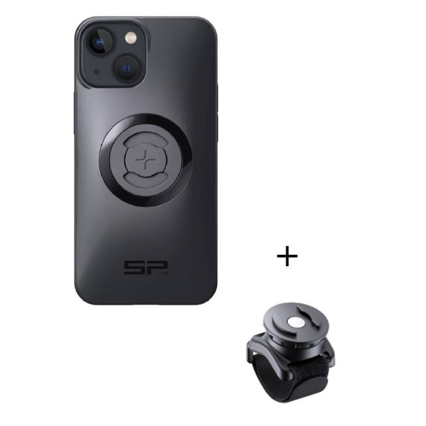 Комплект: чохол для телефону iPhone 13 mini/12 mini + кріплення на липучці SPC+ SP Connect