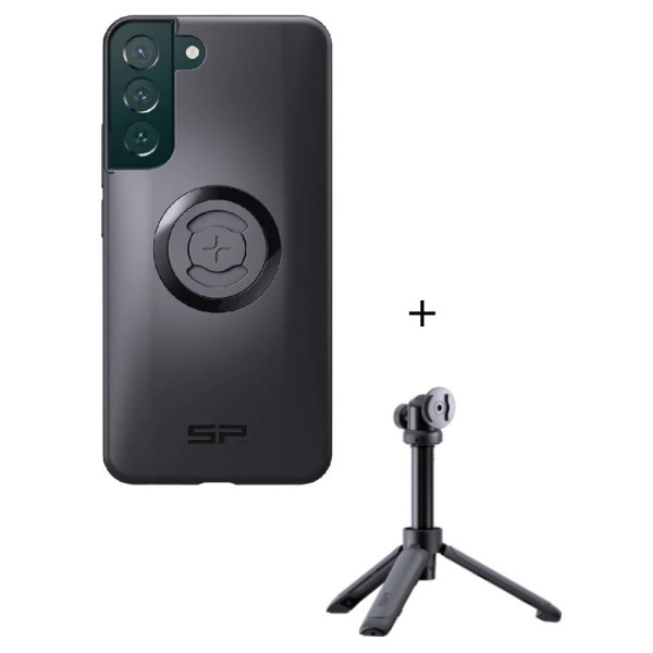 Комплект: чохол для телефону Samsung Galaxy S22+ + штатив/selfie stick SPC+ SP Connect