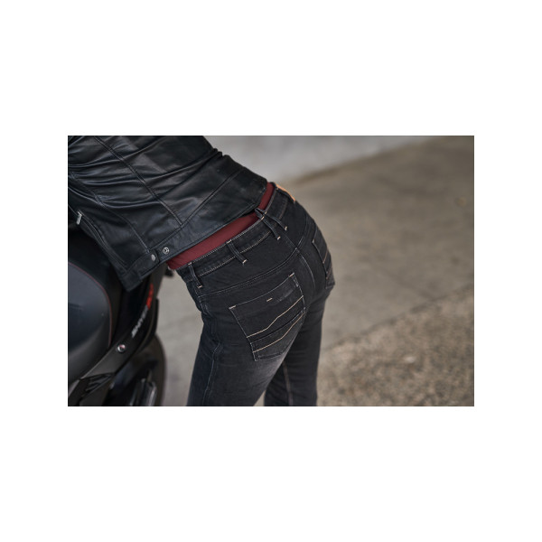 Джинси мотоциклетні жіночі Shima Devon темно-сині