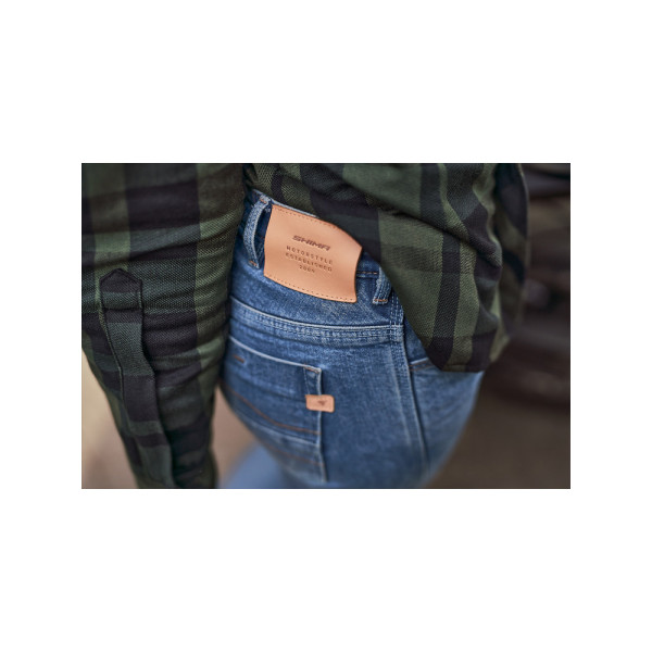 Джинси мотоциклетні жіночі Shima Devon темно-сині