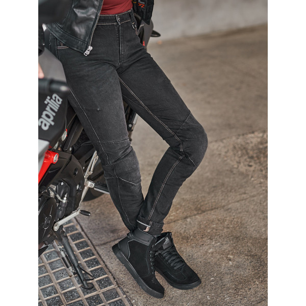 Джинси мотоциклетні жіночі Shima Devon темно-сині